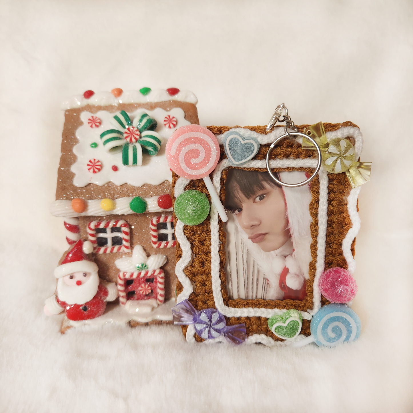 Gingerbread Photocard Holder