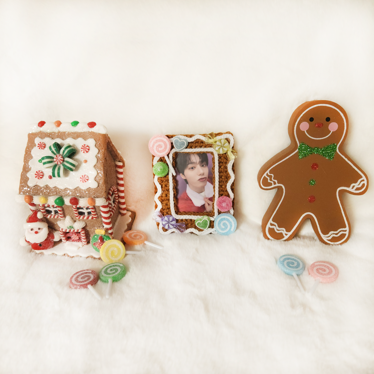 Gingerbread Photocard Holder