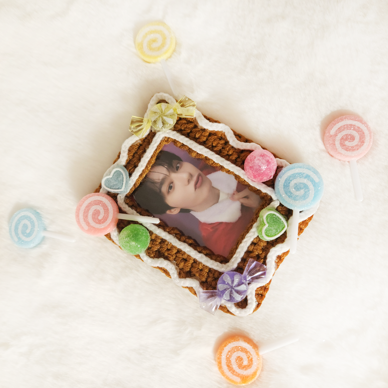 Gingerbread Photocard Holder