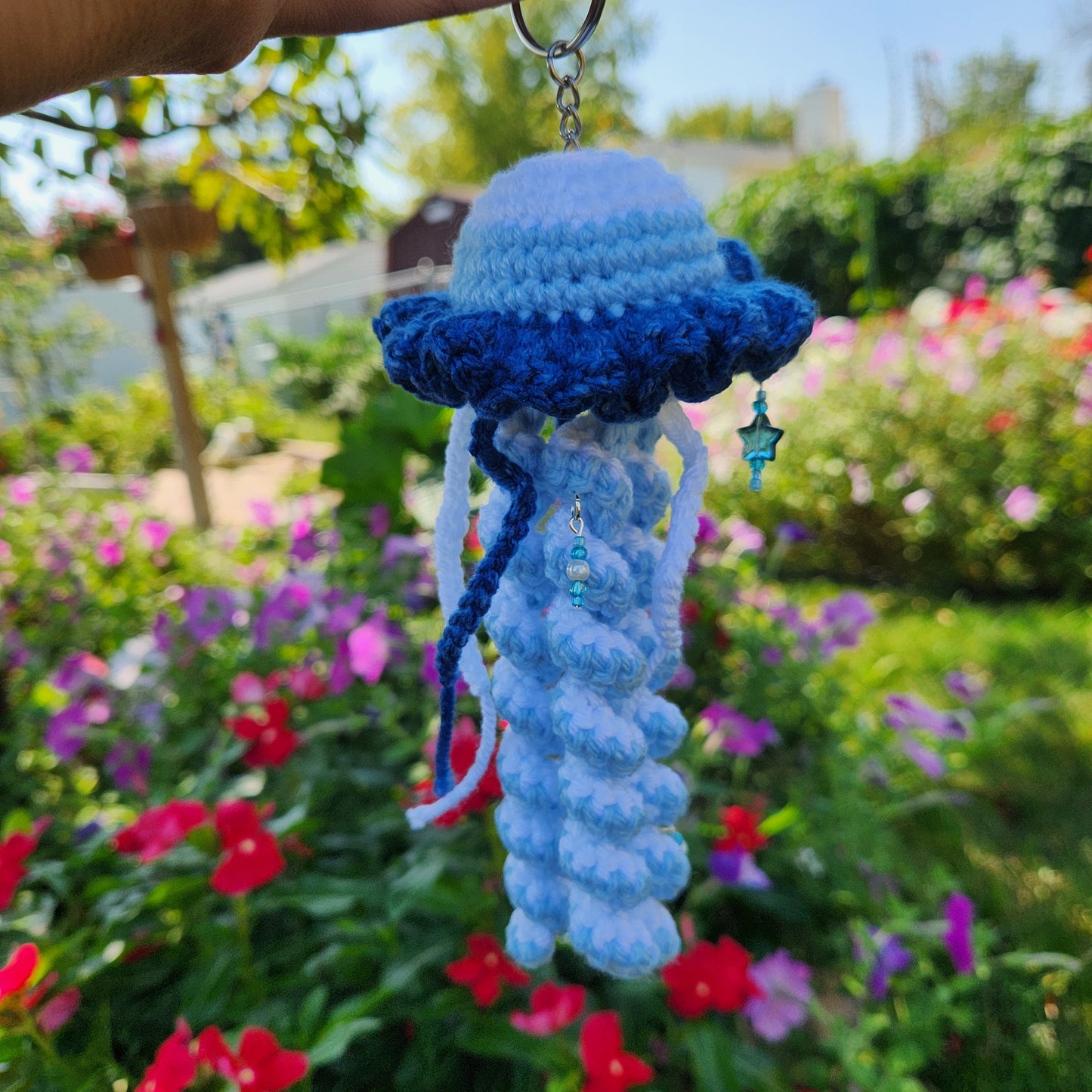 Jellyfish Keychain